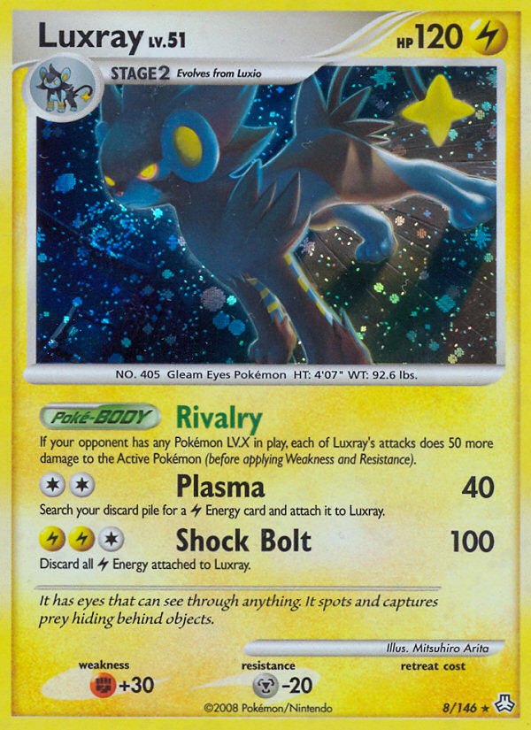 Luxray (8/146) [Diamond & Pearl: Legends Awakened] | Card Merchant Takapuna