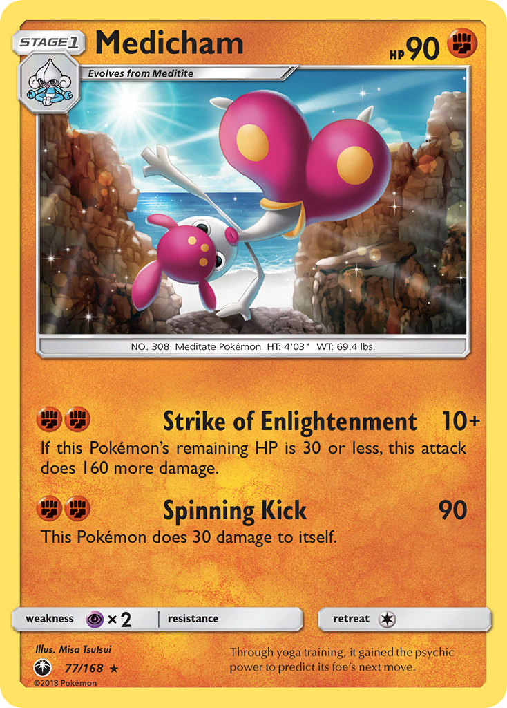 Medicham (77/168) [Sun & Moon: Celestial Storm] | Card Merchant Takapuna