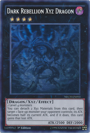 Dark Rebellion Xyz Dragon [NECH-EN053] Ghost Rare | Card Merchant Takapuna