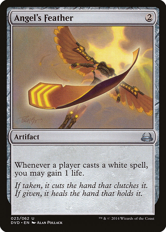 Angel's Feather (Divine vs. Demonic) [Duel Decks Anthology] | Card Merchant Takapuna