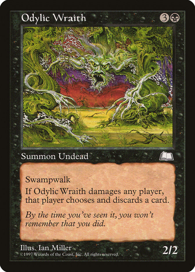 Odylic Wraith [Weatherlight] | Card Merchant Takapuna