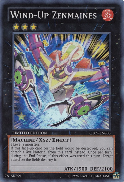 Wind-Up Zenmaines [CT09-EN008] Super Rare | Card Merchant Takapuna