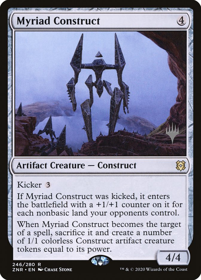 Myriad Construct (Promo Pack) [Zendikar Rising Promos] | Card Merchant Takapuna