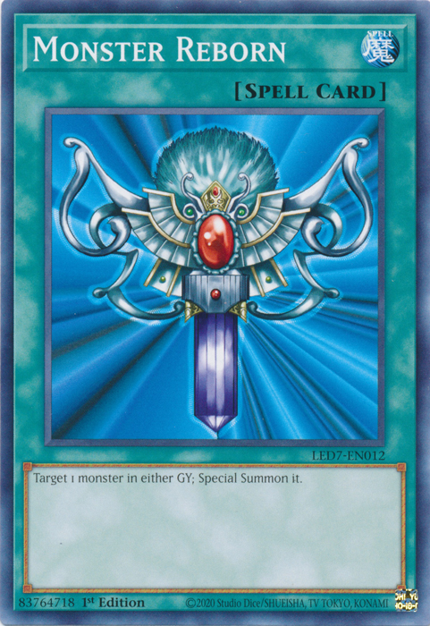 Monster Reborn [LED7-EN012] Common | Card Merchant Takapuna