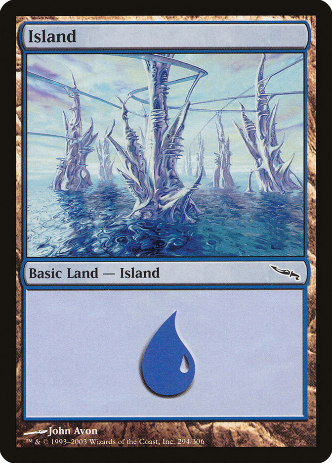 Island (294) [Mirrodin] | Card Merchant Takapuna