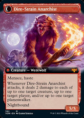 Volatile Arsonist // Dire-Strain Anarchist (Extended Art) [Innistrad: Crimson Vow] | Card Merchant Takapuna