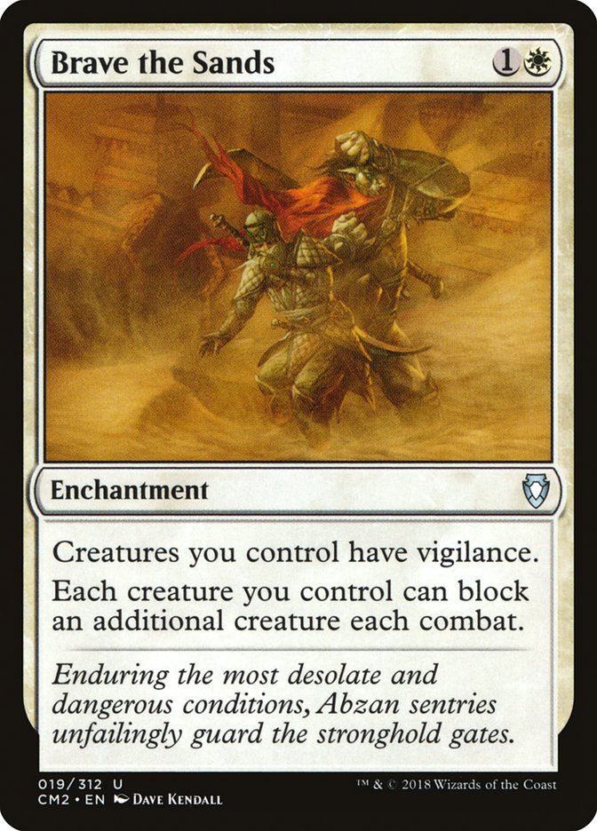 Brave the Sands [Commander Anthology Volume II] | Card Merchant Takapuna