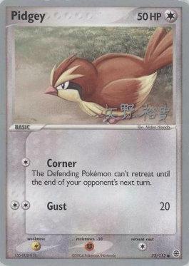 Pidgey (73/112) (B-L-S - Hiroki Yano) [World Championships 2006] | Card Merchant Takapuna