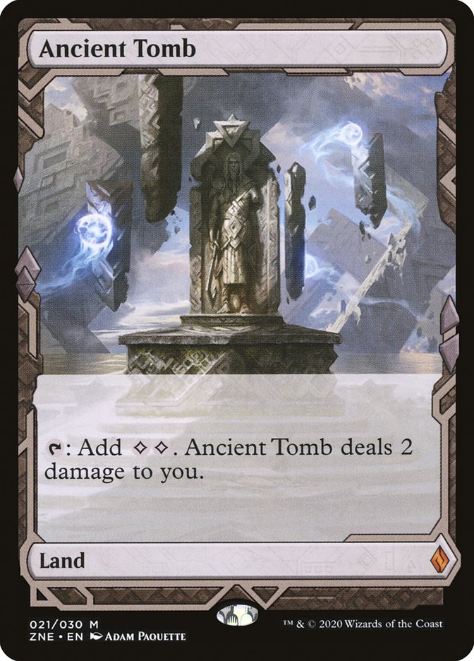 Ancient Tomb (Expeditions) [Zendikar Rising Expeditions] | Card Merchant Takapuna