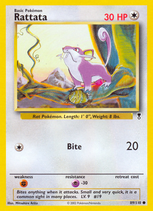 Rattata (89/110) [Legendary Collection] | Card Merchant Takapuna