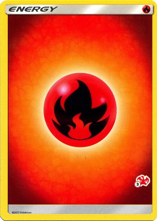 Fire Energy (Charizard Stamp #3) [Battle Academy 2020] | Card Merchant Takapuna