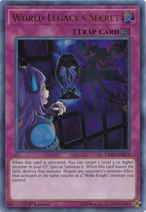 World Legacy's Secret [EXFO-EN072] Ultra Rare | Card Merchant Takapuna