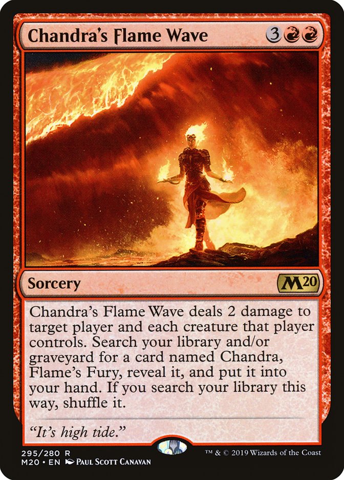 Chandra's Flame Wave [Core Set 2020] | Card Merchant Takapuna