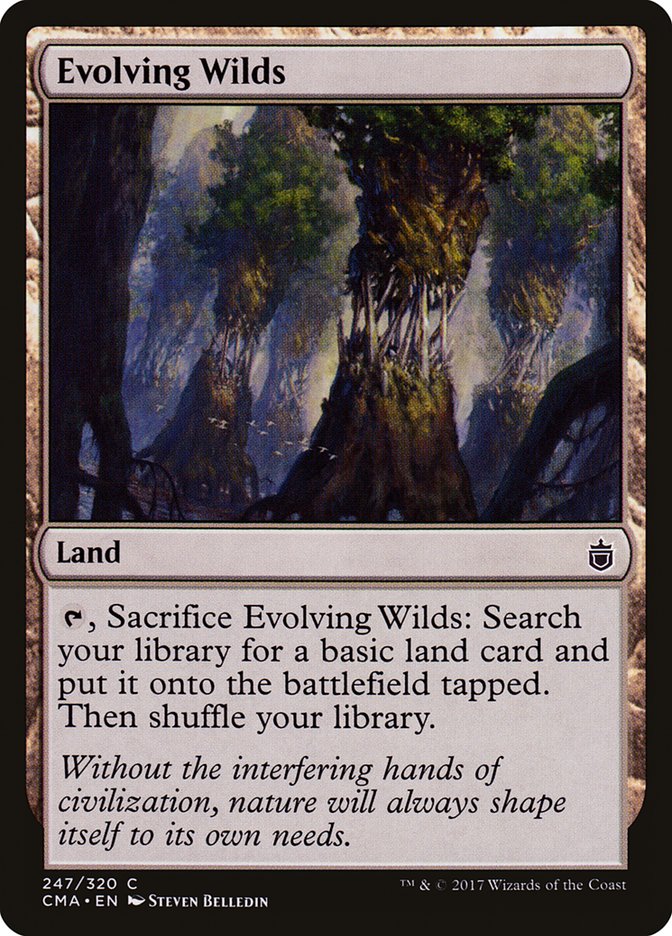 Evolving Wilds [Commander Anthology] | Card Merchant Takapuna