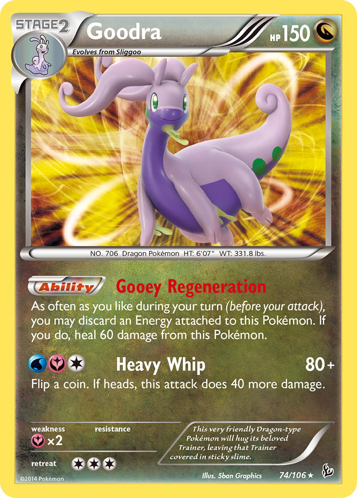 Goodra (74/106) [XY: Flashfire] | Card Merchant Takapuna