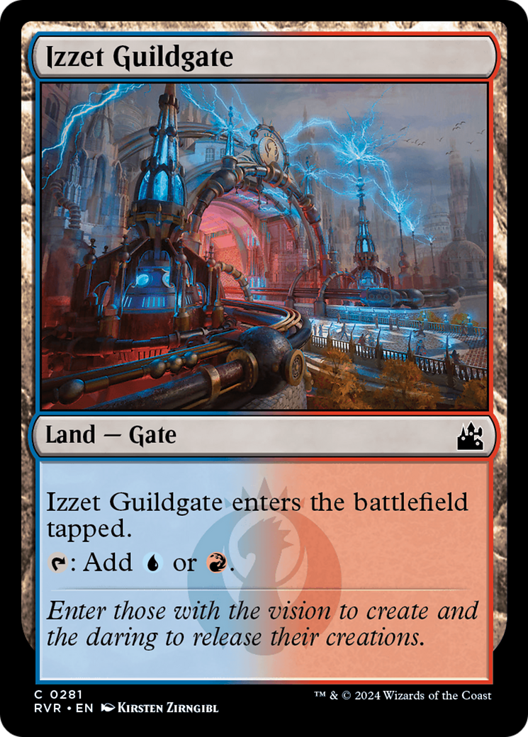 Izzet Guildgate [Ravnica Remastered] | Card Merchant Takapuna