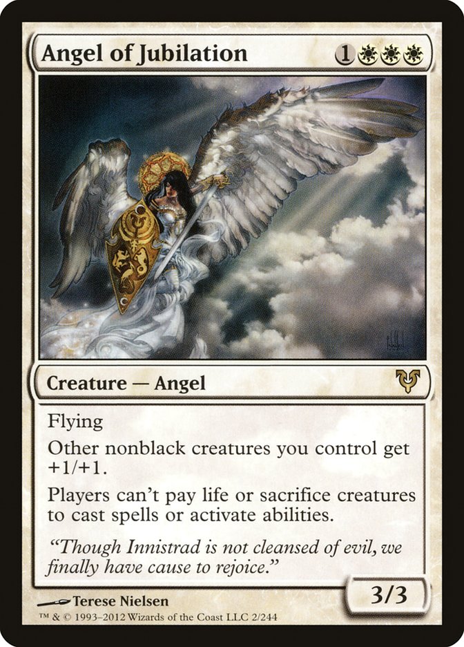 Angel of Jubilation [Avacyn Restored] | Card Merchant Takapuna