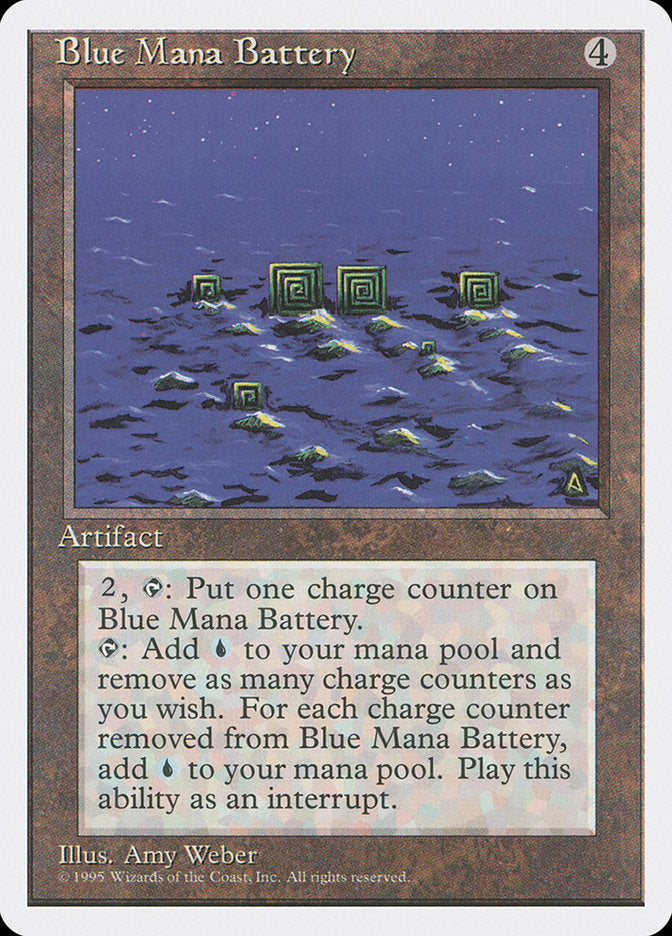 Blue Mana Battery [Fourth Edition] | Card Merchant Takapuna