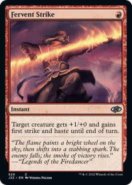 Fervent Strike [Jumpstart 2022] | Card Merchant Takapuna