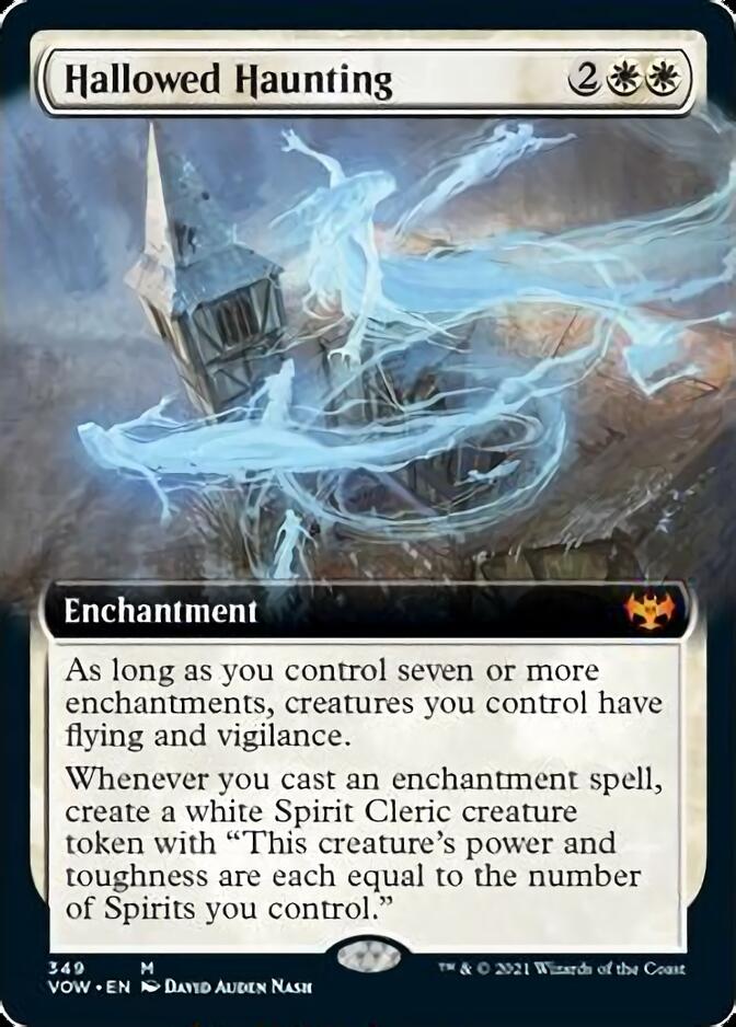 Hallowed Haunting (Extended Art) [Innistrad: Crimson Vow] | Card Merchant Takapuna