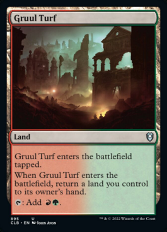 Gruul Turf [Commander Legends: Battle for Baldur's Gate] | Card Merchant Takapuna