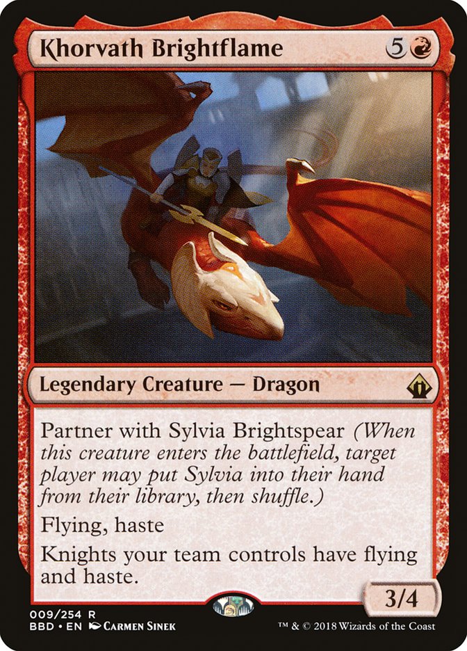 Khorvath Brightflame [Battlebond] | Card Merchant Takapuna