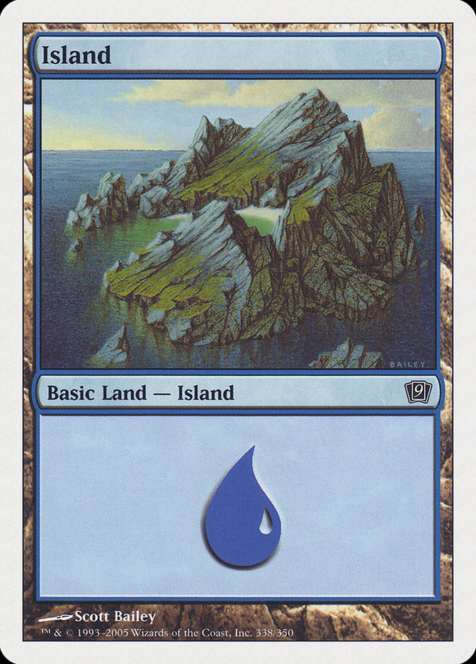 Island (338) [Ninth Edition] | Card Merchant Takapuna