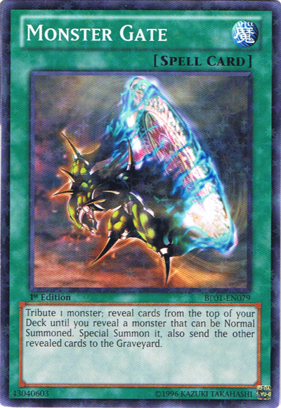 Monster Gate [BP01-EN079] Starfoil Rare | Card Merchant Takapuna