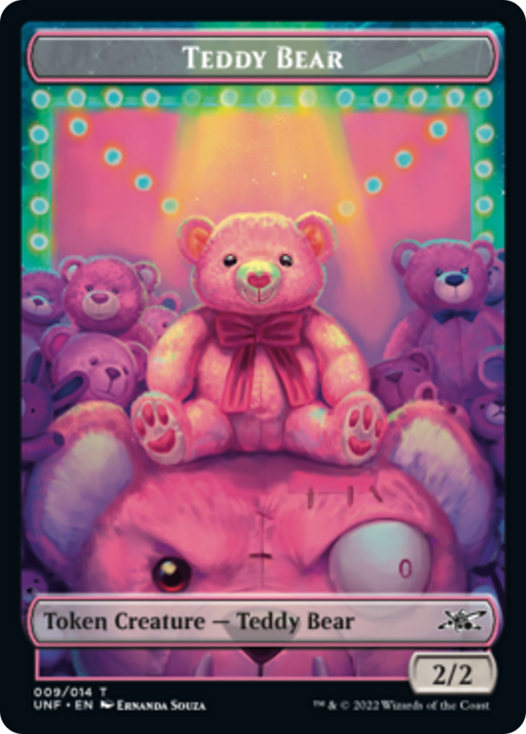 Teddy Bear // Storm Crow Double-Sided Token [Unfinity Tokens] | Card Merchant Takapuna