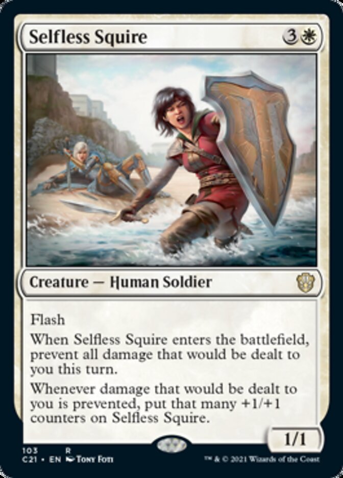 Selfless Squire [Commander 2021] | Card Merchant Takapuna