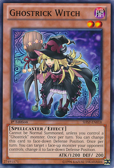 Ghostrick Witch [SHSP-EN018] Common | Card Merchant Takapuna