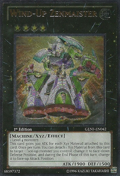 Wind-Up Zenmaister [GENF-EN042] Ultimate Rare | Card Merchant Takapuna