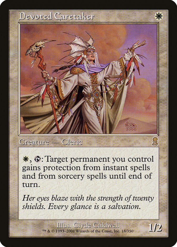 Devoted Caretaker [Odyssey] | Card Merchant Takapuna