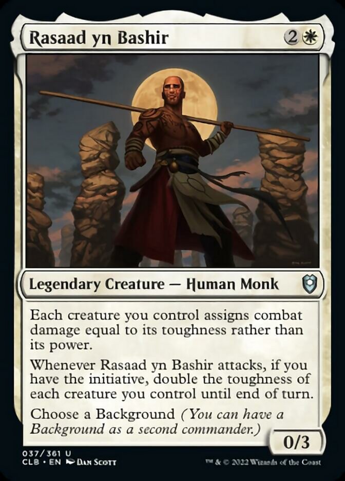 Rasaad yn Bashir [Commander Legends: Battle for Baldur's Gate] | Card Merchant Takapuna