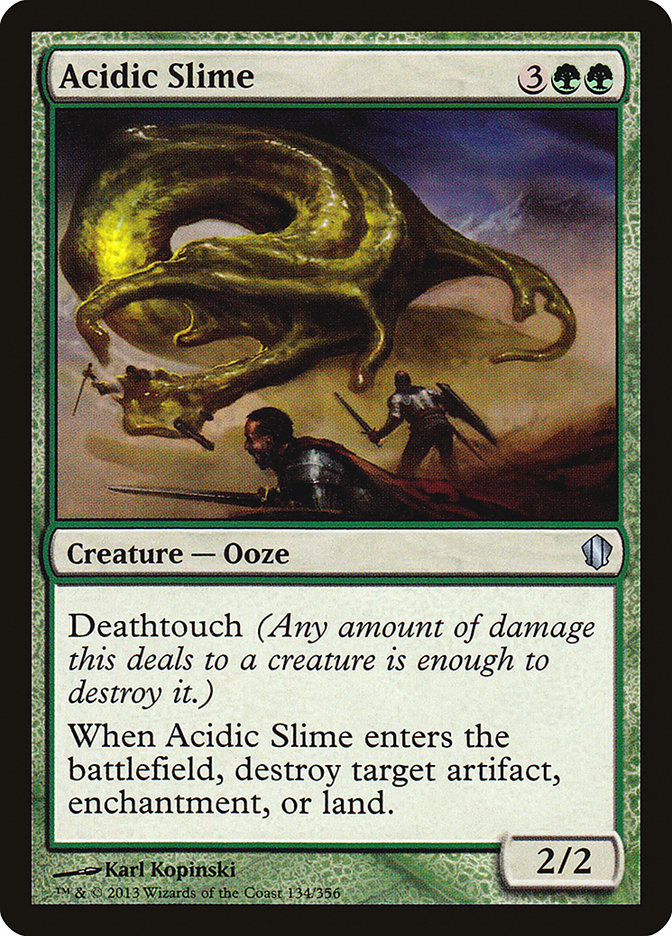 Acidic Slime [Commander 2013] | Card Merchant Takapuna