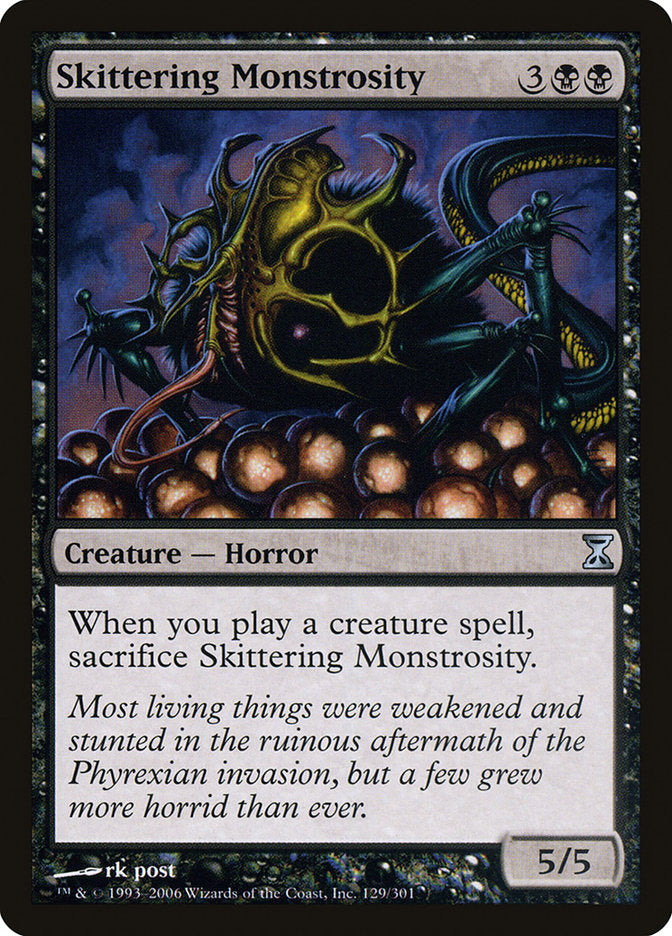 Skittering Monstrosity [Time Spiral] | Card Merchant Takapuna