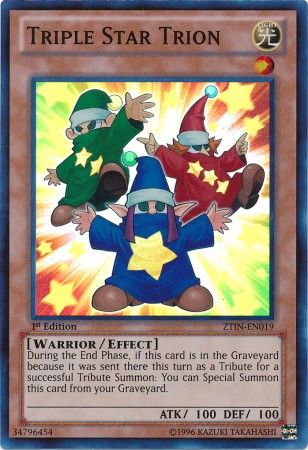 Triple Star Trion [ZTIN-EN019] Super Rare | Card Merchant Takapuna