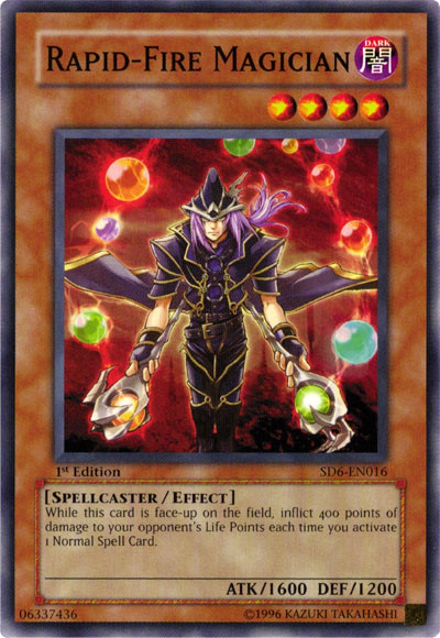 Rapid-Fire Magician [SD6-EN016] Common | Card Merchant Takapuna