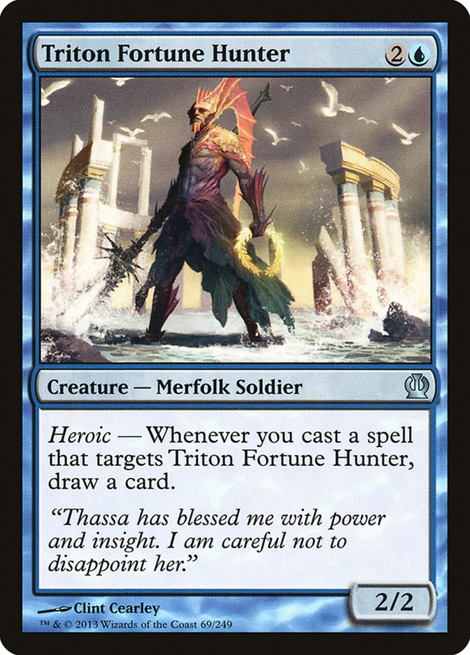 Triton Fortune Hunter [Theros] | Card Merchant Takapuna