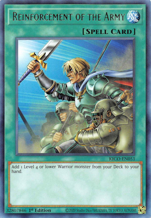 Reinforcement of the Army [KICO-EN051] Rare | Card Merchant Takapuna