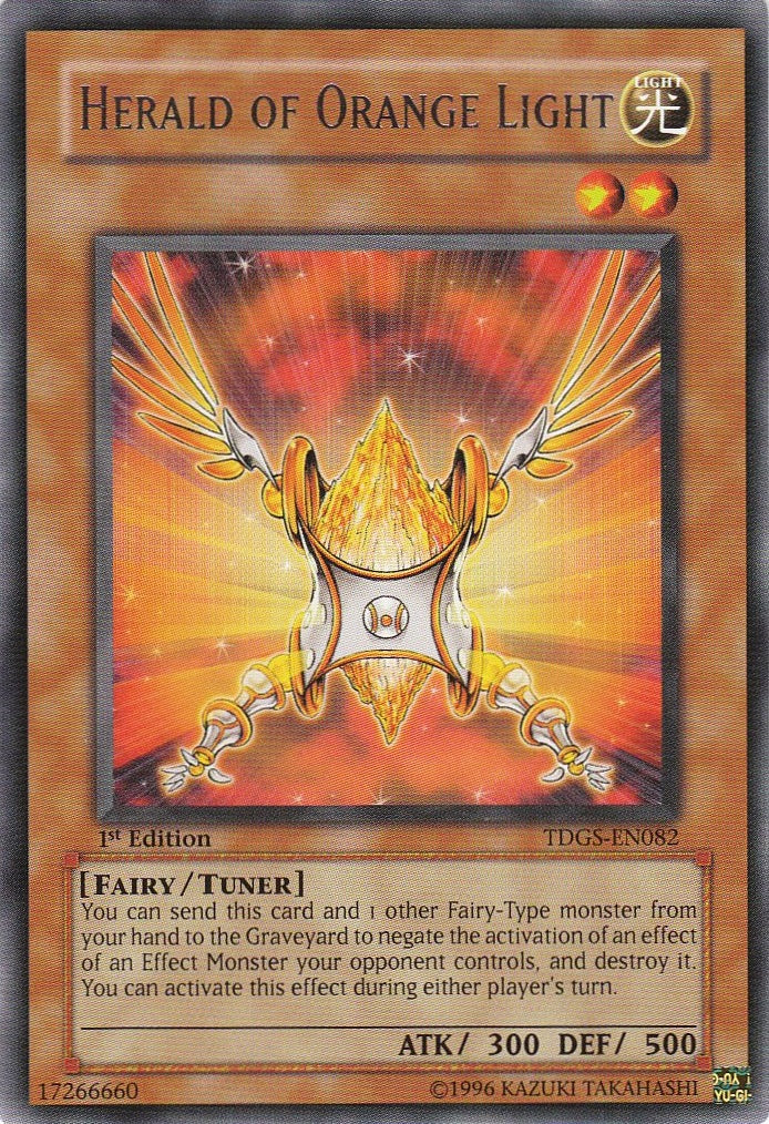 Herald of Orange Light [TDGS-EN082] Rare | Card Merchant Takapuna