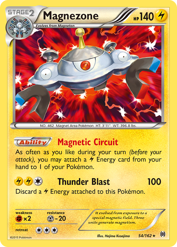 Magnezone (54/162) [XY: BREAKthrough] | Card Merchant Takapuna