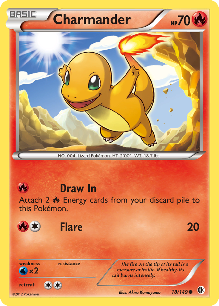 Charmander (18/149) [Black & White: Boundaries Crossed] | Card Merchant Takapuna