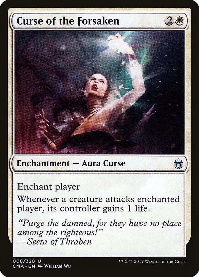 Curse of the Forsaken [Commander Anthology] | Card Merchant Takapuna