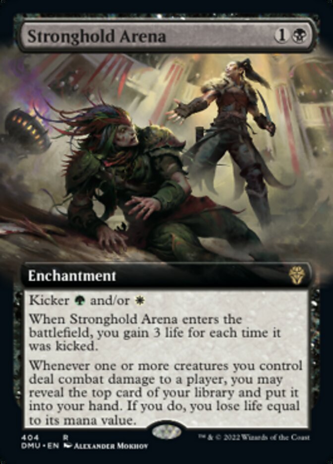 Stronghold Arena (Extended Art) [Dominaria United] | Card Merchant Takapuna