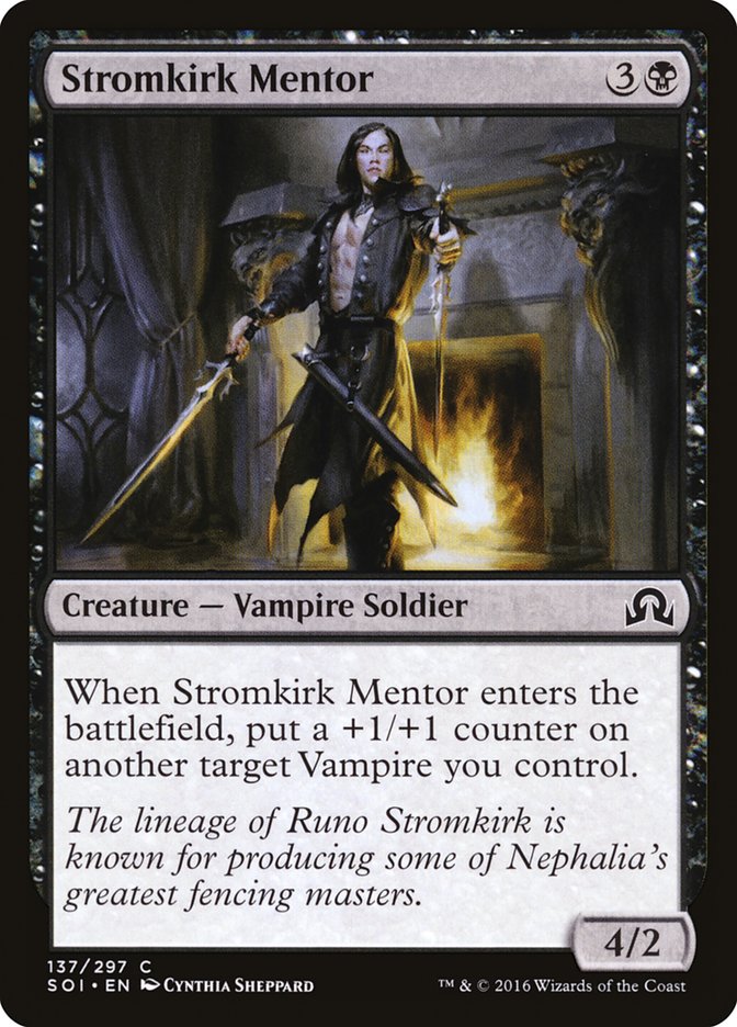 Stromkirk Mentor [Shadows over Innistrad] | Card Merchant Takapuna