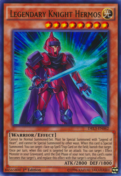 Legendary Knight Hermos [DRL3-EN062] Ultra Rare | Card Merchant Takapuna