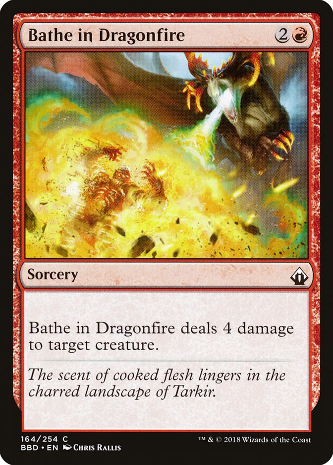 Bathe in Dragonfire [Battlebond] | Card Merchant Takapuna