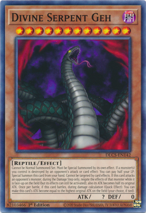 Divine Serpent Geh [DLCS-EN142] Common | Card Merchant Takapuna