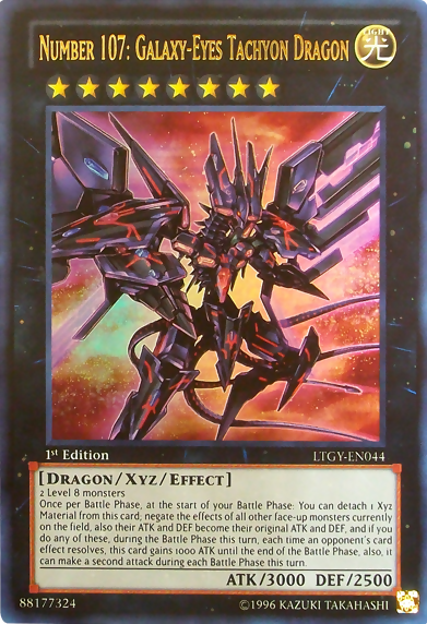 Number 107: Galaxy-Eyes Tachyon Dragon [LTGY-EN044] Ultra Rare | Card Merchant Takapuna